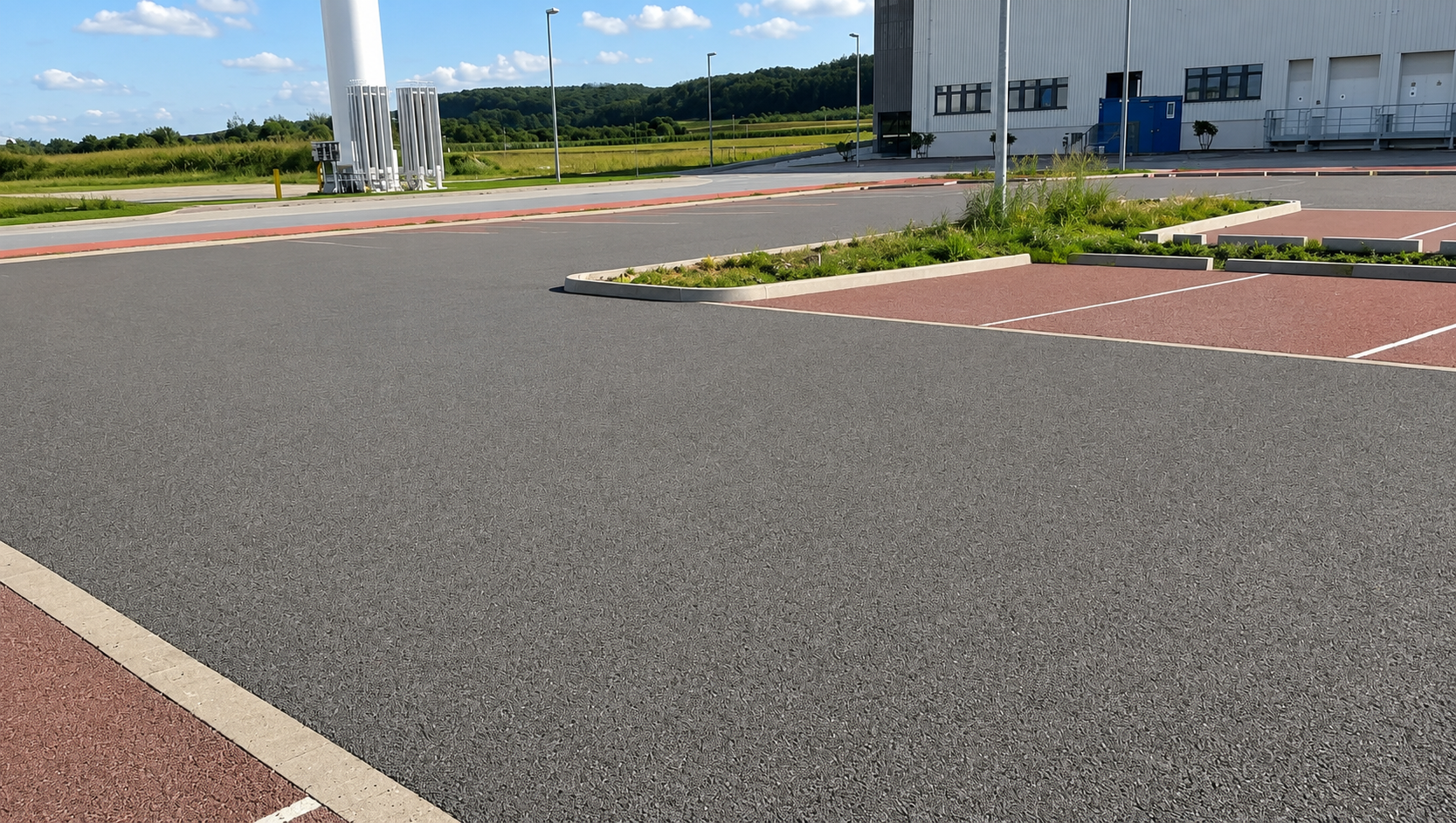 IQS Concept Referenz: Gewerblicher Parkplatz